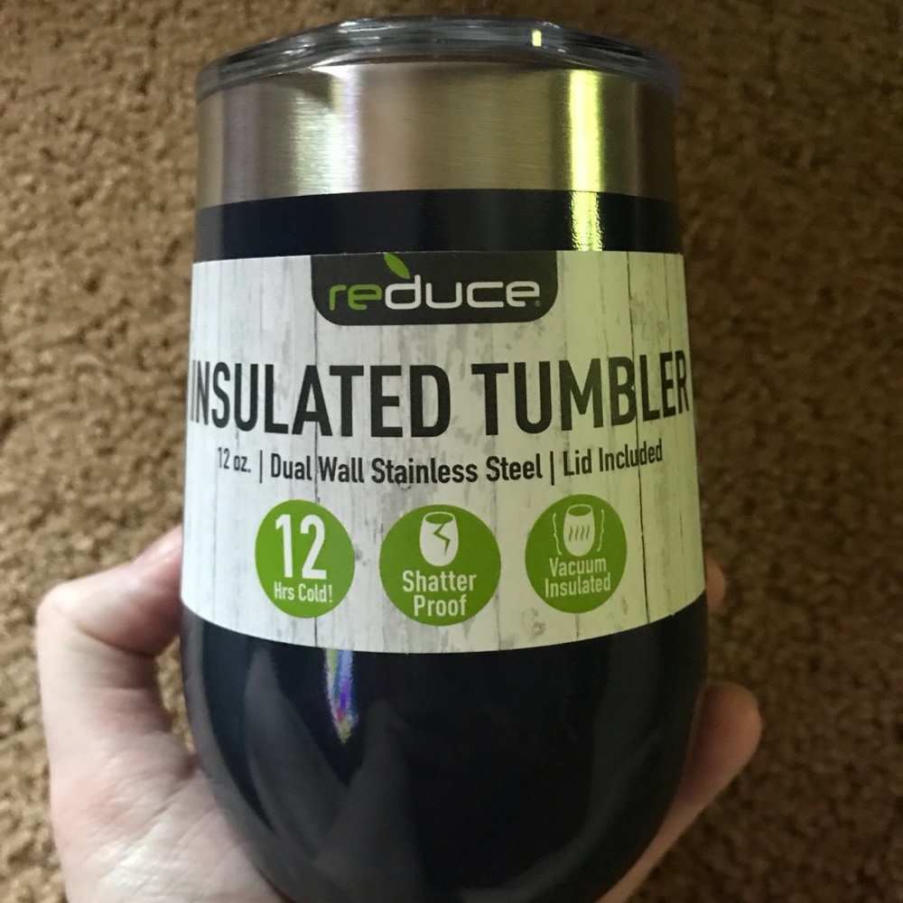Reduce Insulated Wine Tumbler in Denim